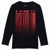 Fox Youth RS Dream Long Sleeve Tee Black FRONT