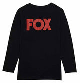 Fox Youth Heritage Long Sleeve Tee Black BACK