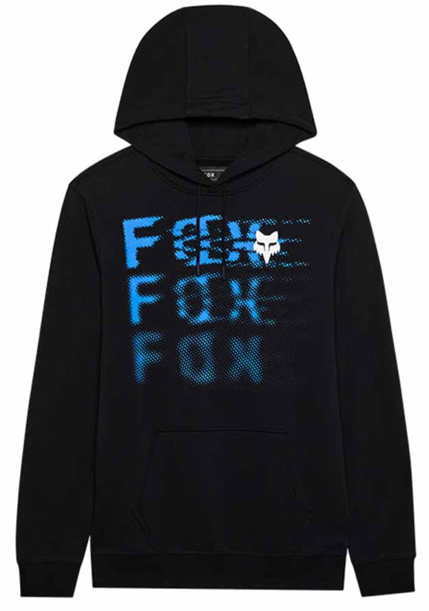 Fox Emotion Fleece Pullover Black FRONT 