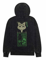 Fox Throttle Oversized FLC Pullover Black BACK 