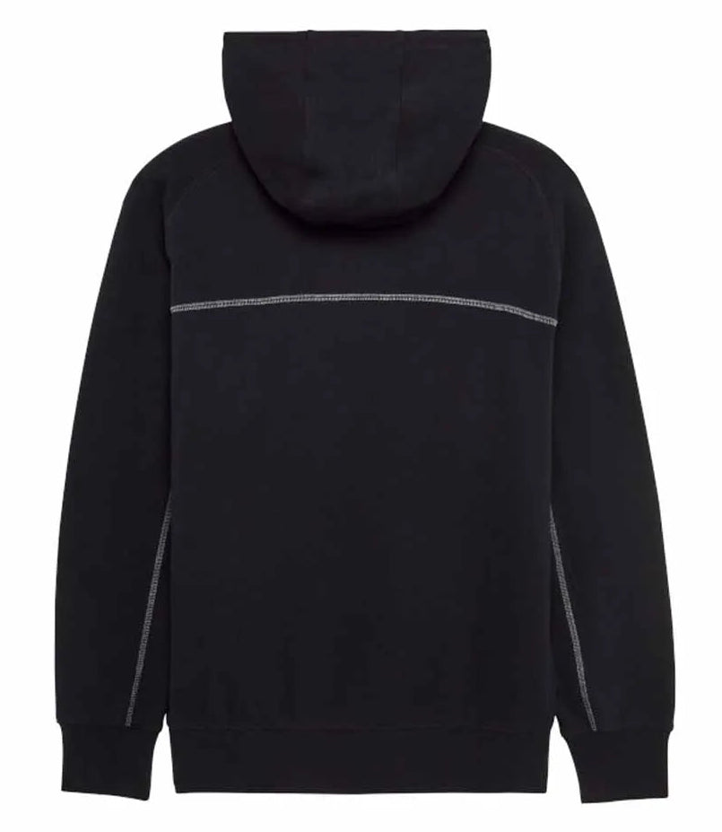Fox Moto-X Oversized Fleece Zip Hoodie Black BACK