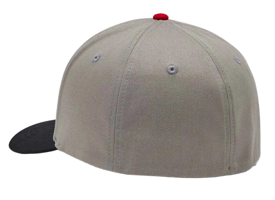 Fox Race Graphic Flexfit Hat Steel Gray