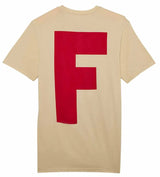 Fox Big F SS Premium Tee Cream BACK 