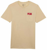 Fox Big F SS Premium Tee Cream FRONT 