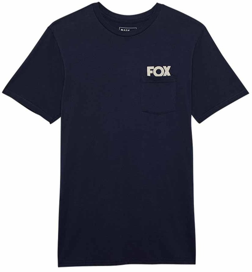 Fox Big F SS Premium Tee Midnight FRONT 