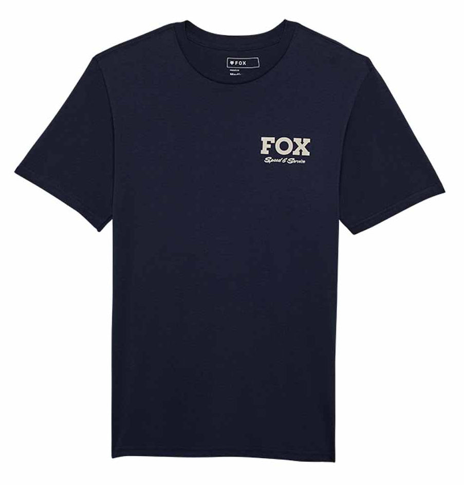 Fox Speed & Service SS Premium Tee Midnight FRONT 