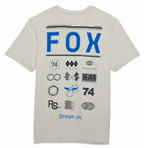Fox Race Spec SS Premium Tee Light Gray BACK 