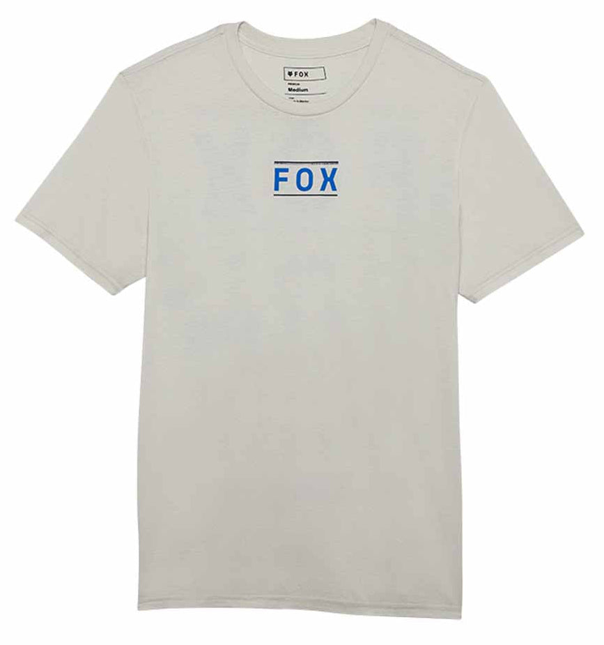 Fox Race Spec SS Premium Tee Light Gray FRONT 