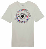 Fox Energy Face Short Sleeve Premium Tee Light Grey FRONT