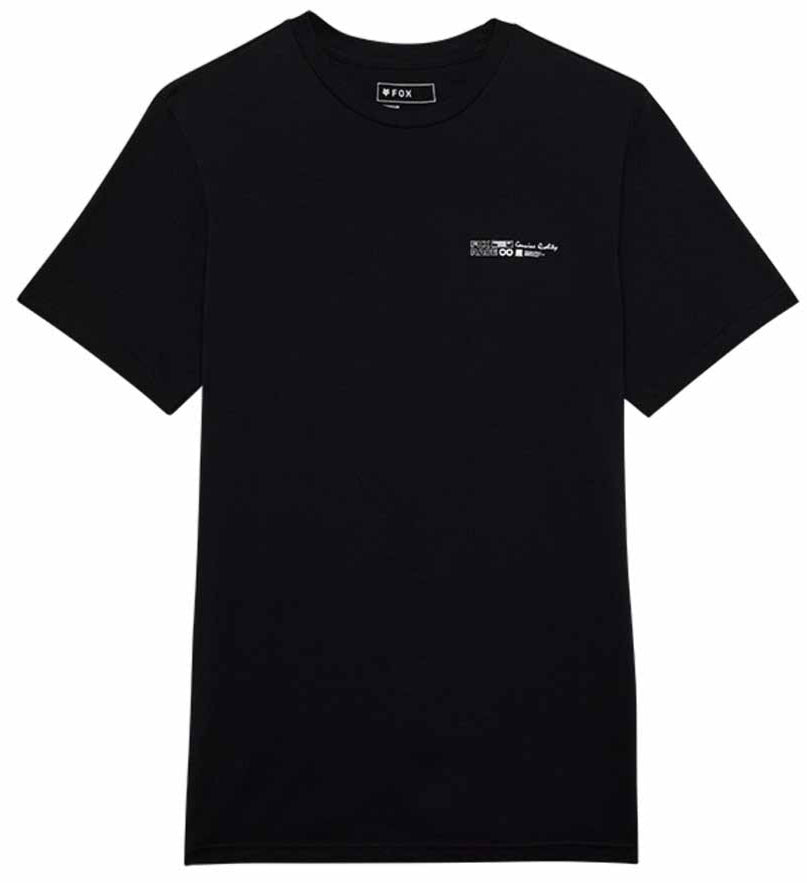 Fox Emotion SS Premium Tee Black FRONT 