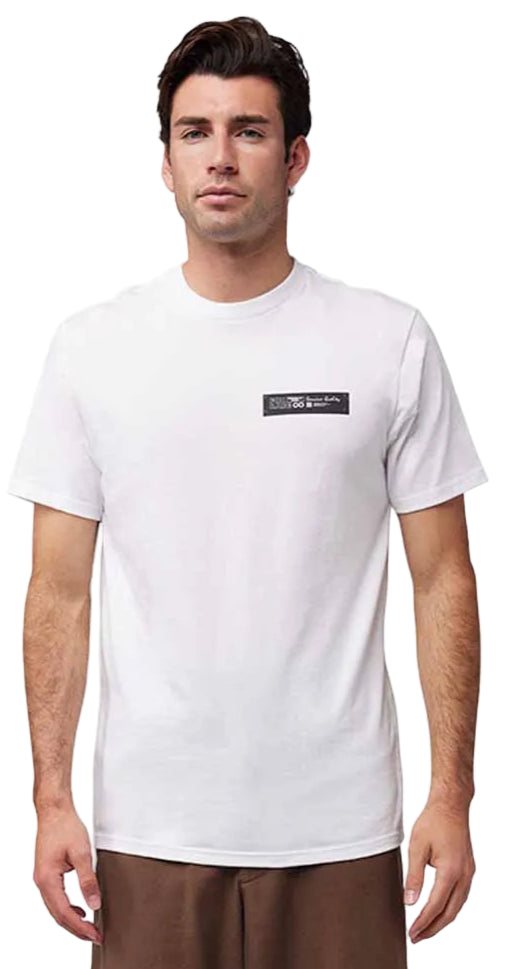 Fox Emotion SS Premium Tee Optic White FRONT FACING MODEL 