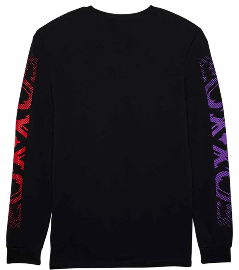 Fox Energy LS Premium Tee Black BACK 