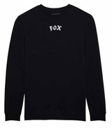 Fox Race Crew LS Premium Tee Black FRONT 