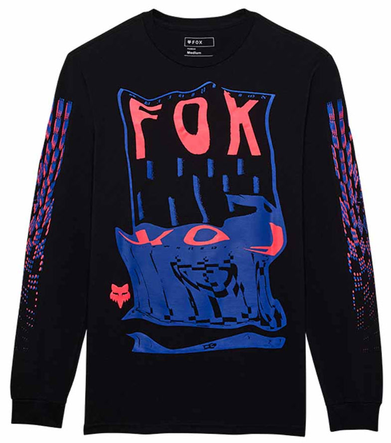 Fox Emotion Blast LS Premium Tee Black FRONT 