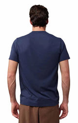 Fox The World SS Tech Tee Black BACK FACING MODEL 