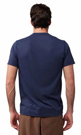 Fox The World Short Sleeve Tech T-Shirt Midnight BACK FACING MODEL