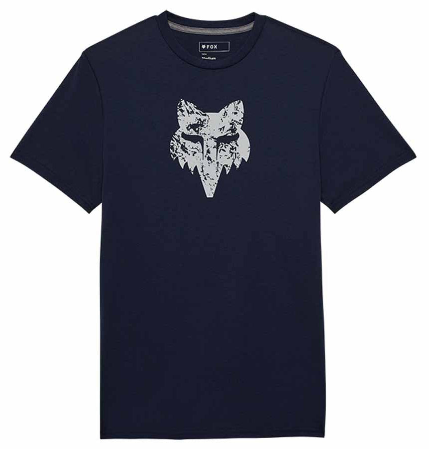 Fox The World Short Sleeve Tech T-Shirt Midnight FRONT
