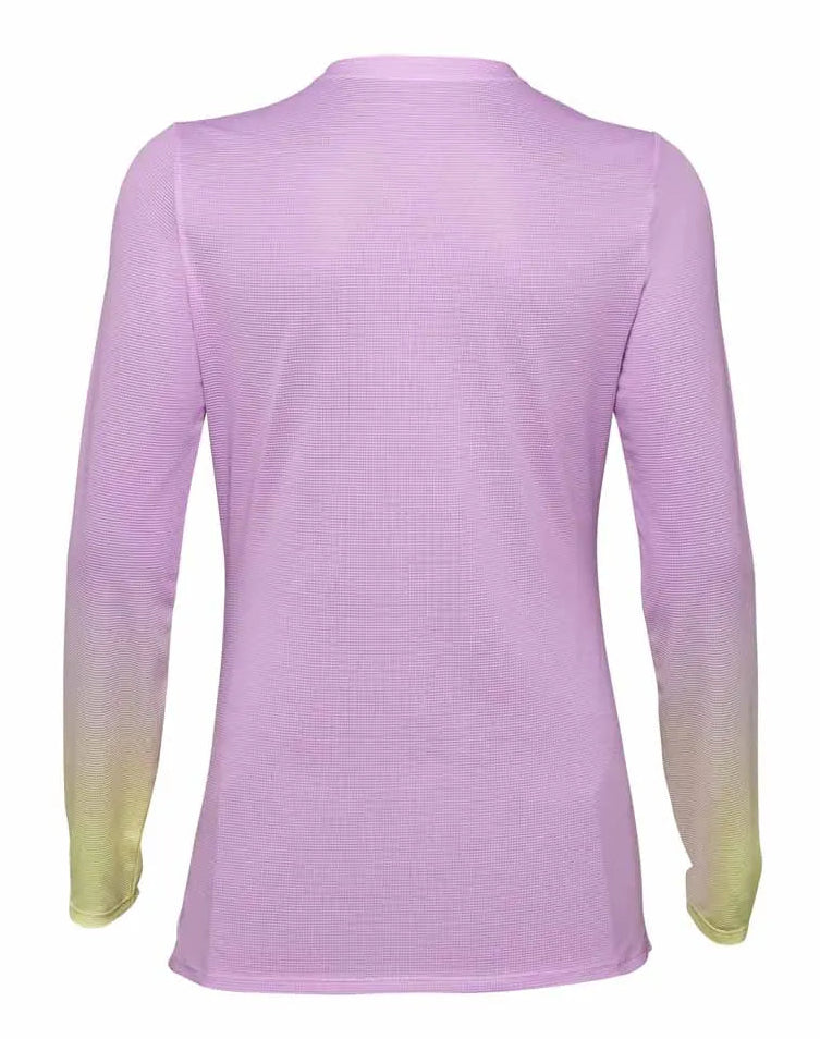 Fox W Flexair LS Jersey TS57 Pink BACK 
