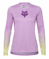 Fox W Flexair LS Jersey TS57 Pink FRONT 