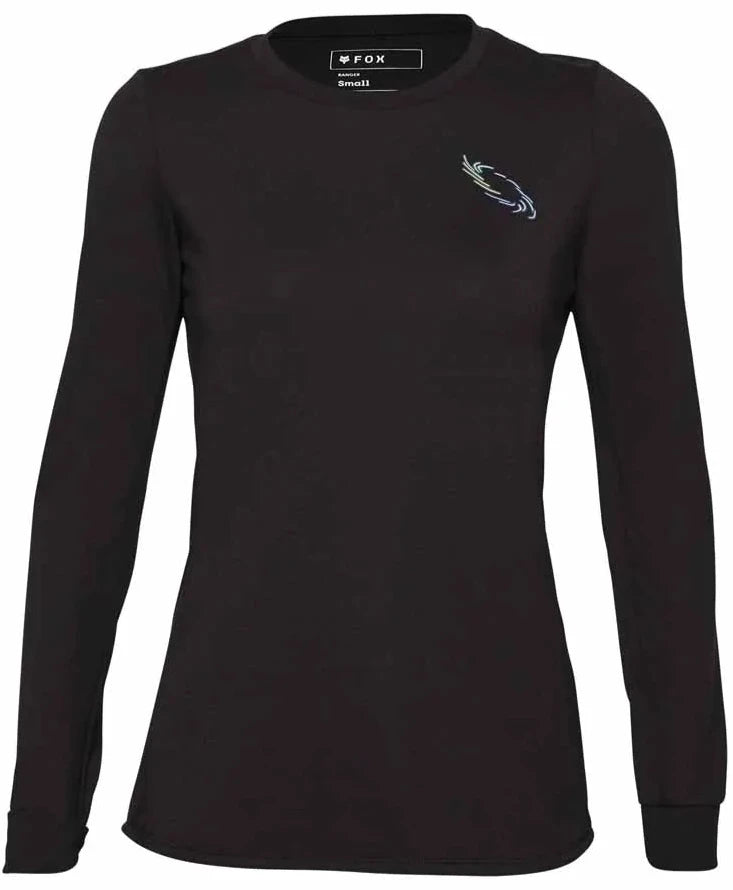 FOX WOMENS RANGER DR MD LS JERSEY LUNAR FRONT