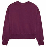 Fox Women's Wordmark OV Fleece Crew Sangria BACK