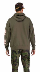 Fox Pro Circuit Oversized FLC PO Military Jacket BACK