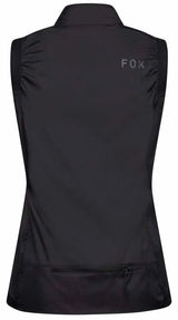 Fox Womens Ranger Wind Vest Black BACK 