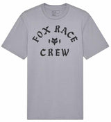 Fox Heritage SS Premium Tee Steel Grey FRONT 