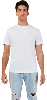 Fox Frequency SS Tech Tee Optic White FRONT FACING MODEL