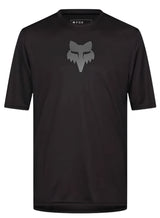 Fox Ranger SS Jersey Fox Head Black FRONT