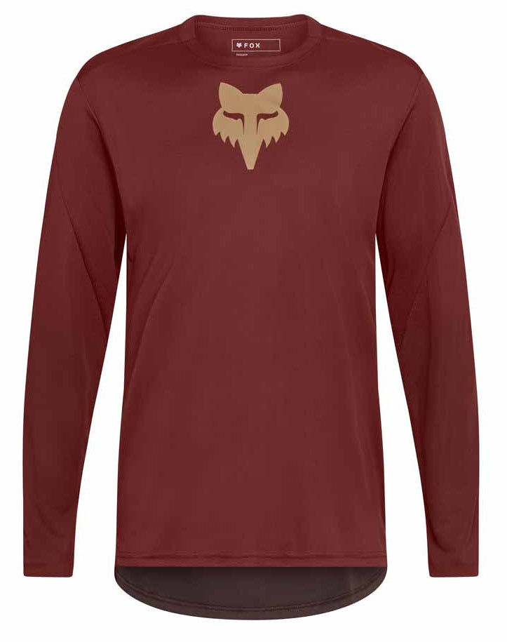 Fox Ranger LS Jersey Fox Head Rust FRONT