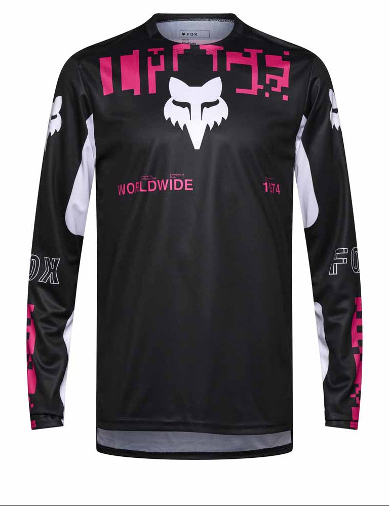 Fox Ranger Long Sleeve Jersey Digi Image Black FRONT