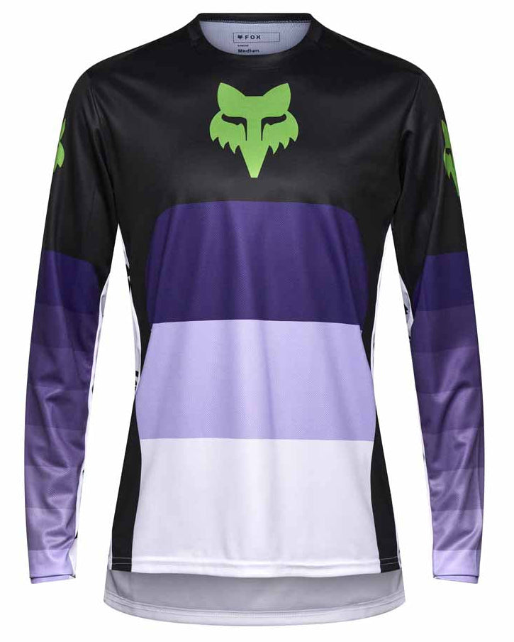 Fox Ranger LS Jersey Grid Black FRONT