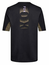 Fox Defend Short Sleeve Jersey Park Black BACK