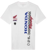 Fox Honda SS Tee Optic White FRONT 