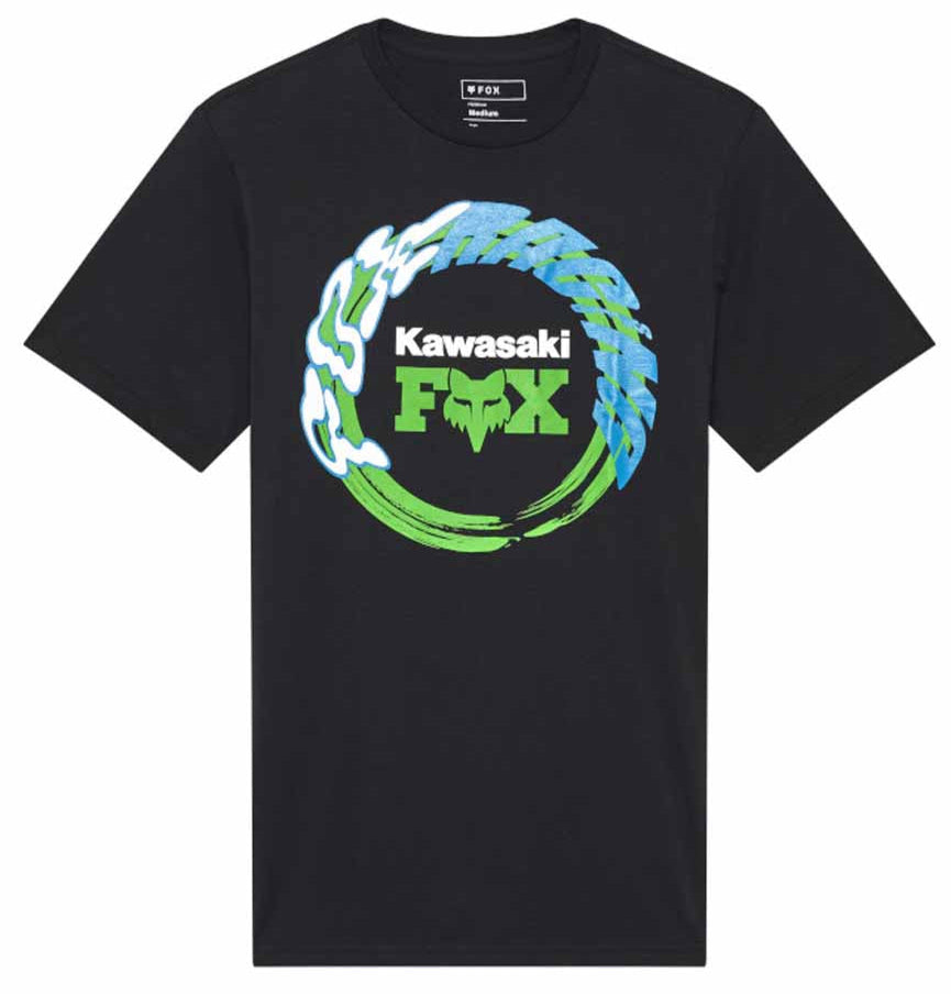  Fox Kawi SS Black T-Shirt FRONT