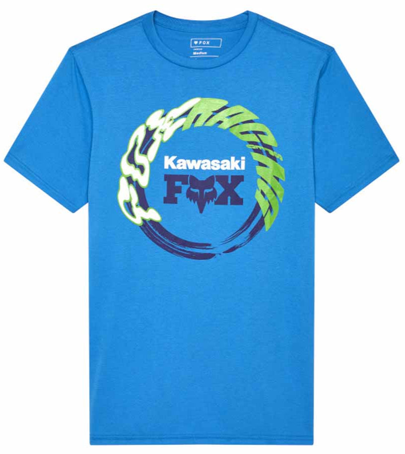 Fox Kawi SS Tee True Blue T-Shirt FRONT