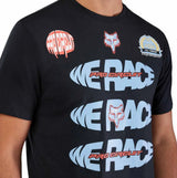 Fox Racing Pro Circuit Short Sleeve Tee Black FRONT DETAILS