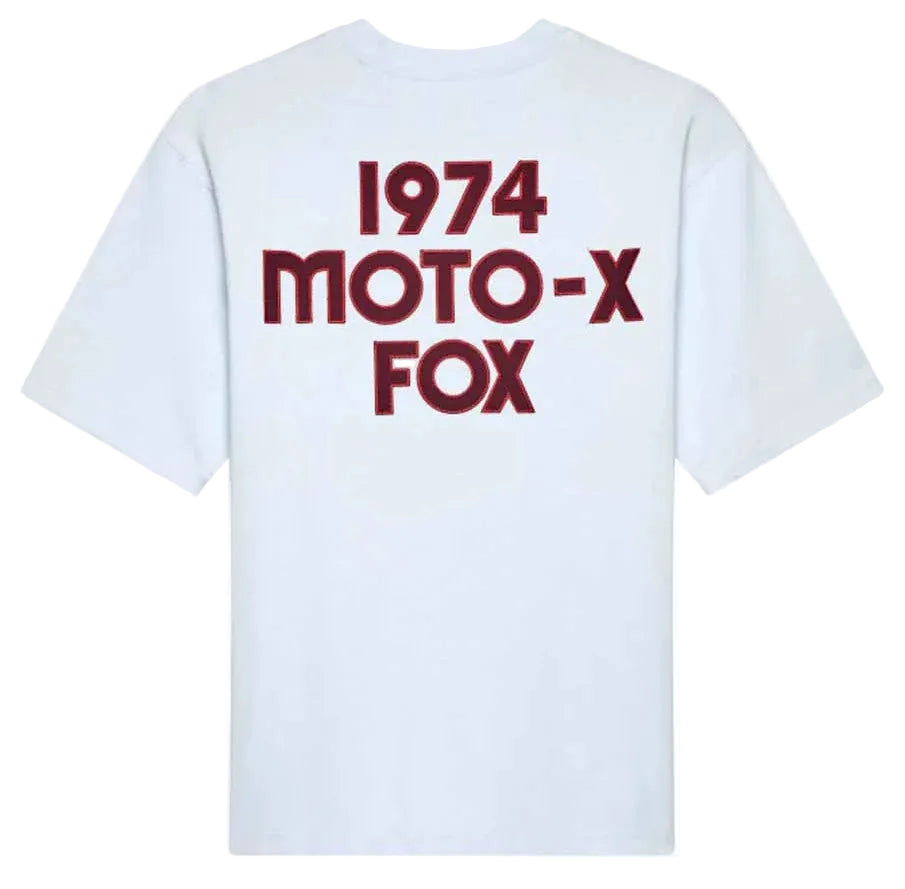 Fox Moto-X Oversized Short Sleeve Tee Pale Blue BACK 