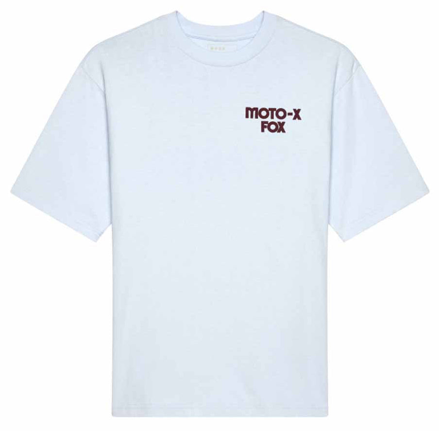 Fox Moto-X Oversized Short Sleeve Tee Pale Blue FRONT