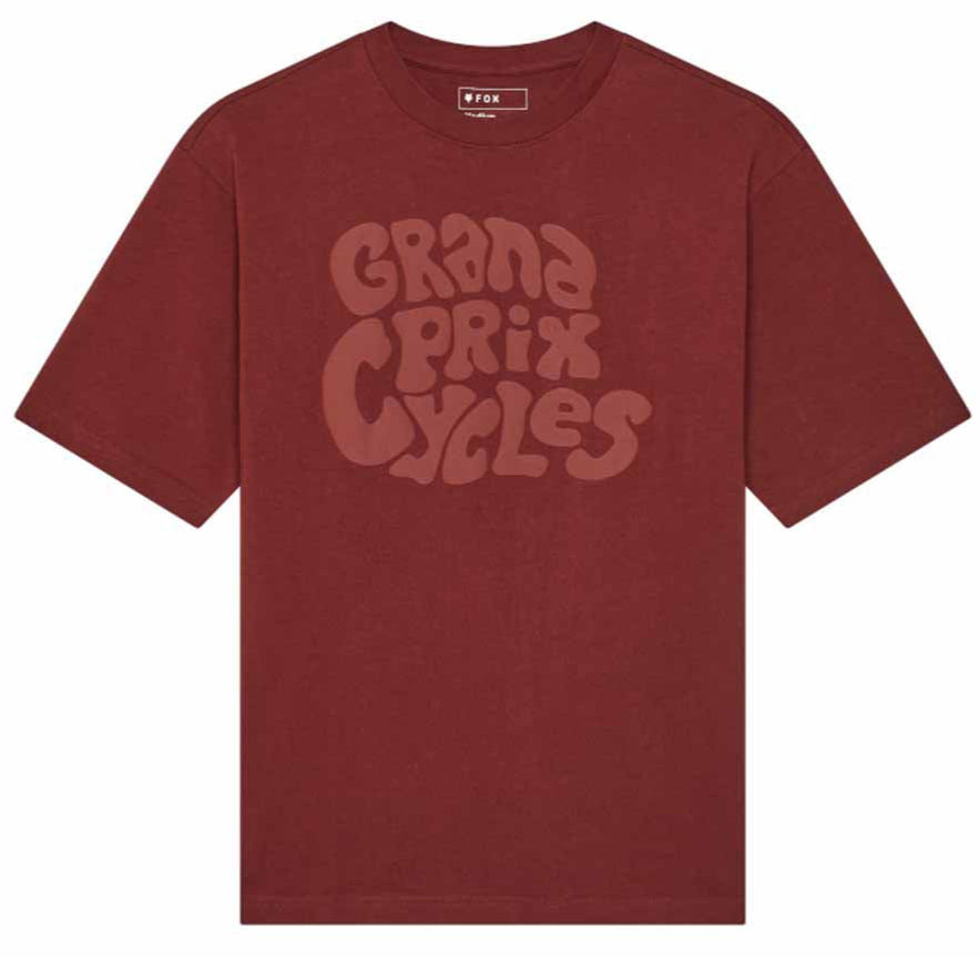 Fox GPC Oversized SS Tee Rust FRONT