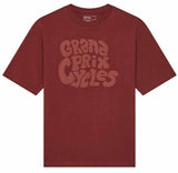 Fox GPC Oversized SS Tee Rust FRONT