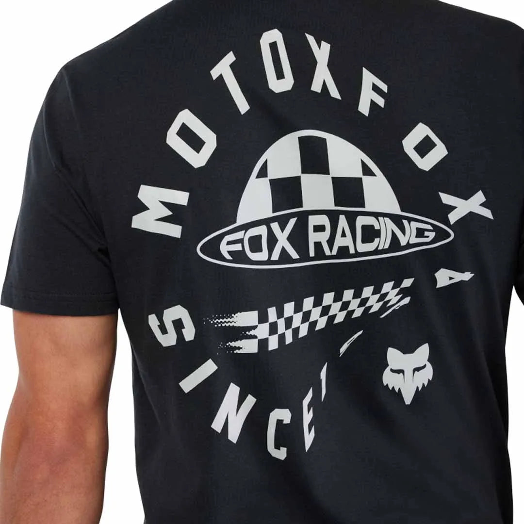 Fox Planet Moto SS Premium Tee Black