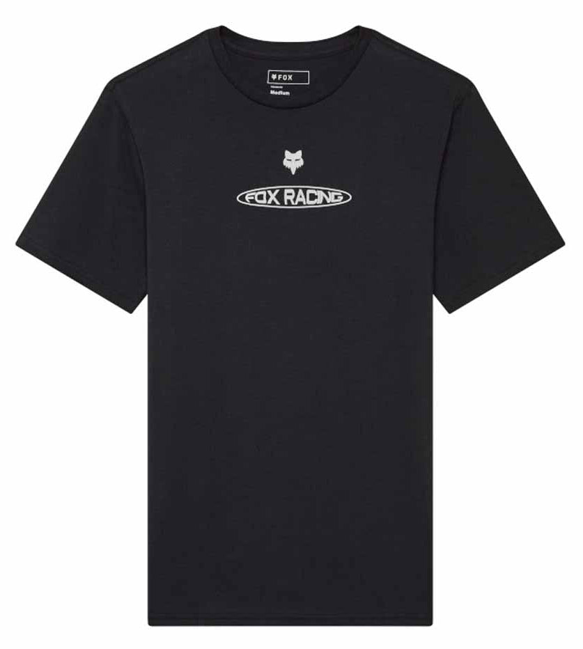 Fox Planet Moto SS Premium Tee Black FRONT 