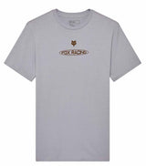 Fox Planet Moto SS Premium Tee Steel Gray FRONT 