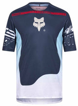 Fox Flexair SS Jersey Elevated Midnight FRONT 