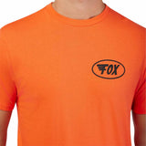 Fox Wing SS Premium Tee Bold Orange FRONT 