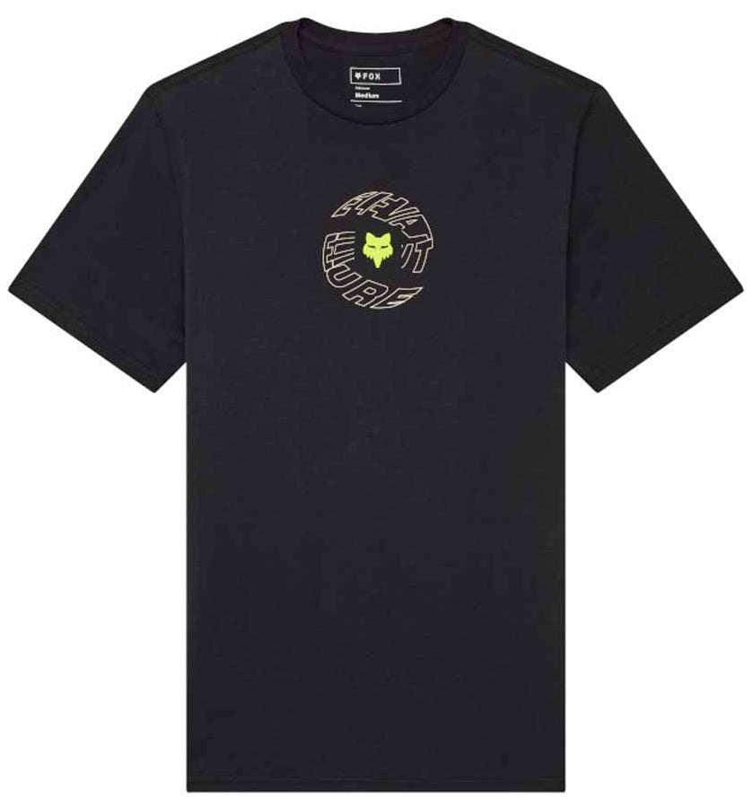 Fox SE Spiral SS Premium Tee Black FRONT