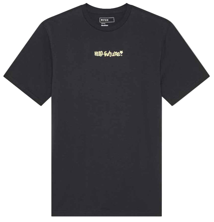 Fox Future SS Premium Tee Black FRONT 