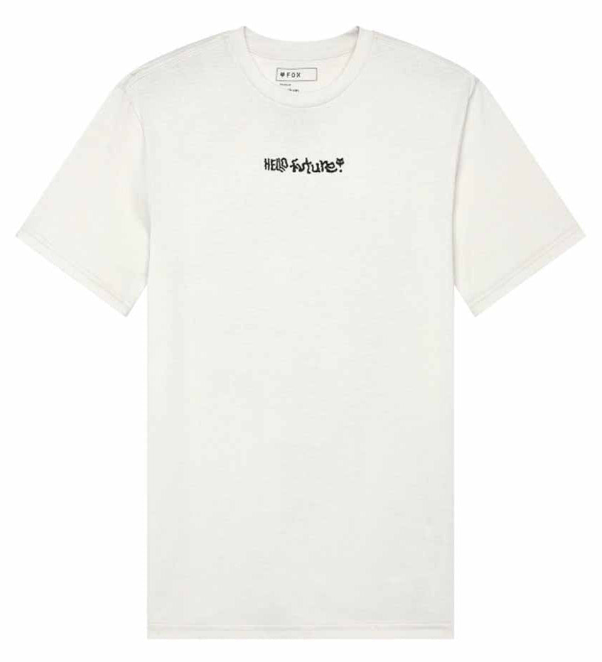Fox Future Short Sleeve Premium Tee Light Grey FRONT 